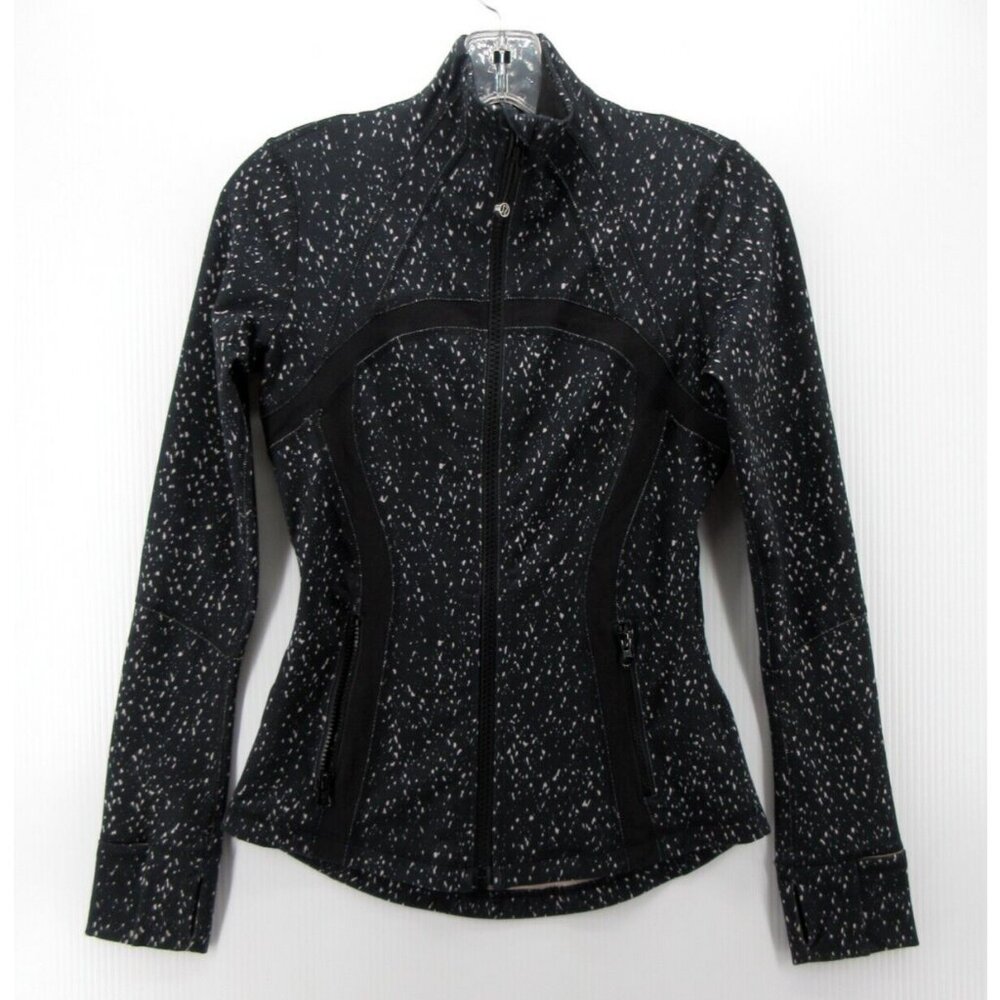 Lululemon Jacket 4 Define Scuba Coat Speckled Full Zip Athleisure